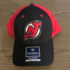 NJ Devils fitted hat - L/XL